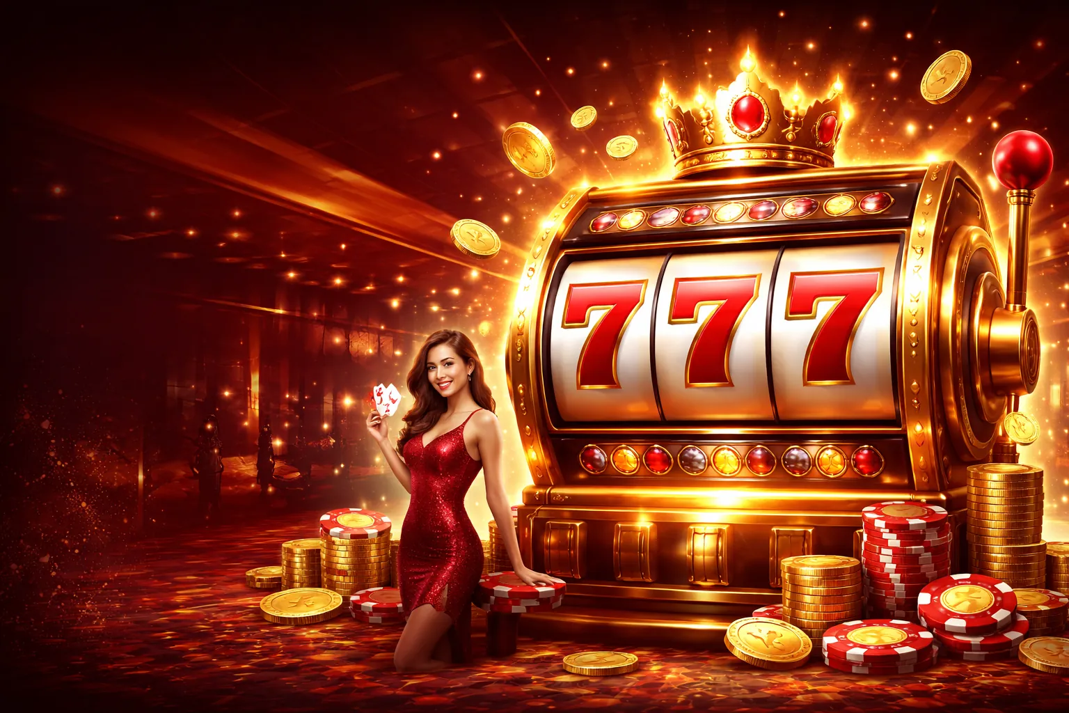 Hình ảnh nền game nổ hũ sôi động tại i9bet141 cổng game